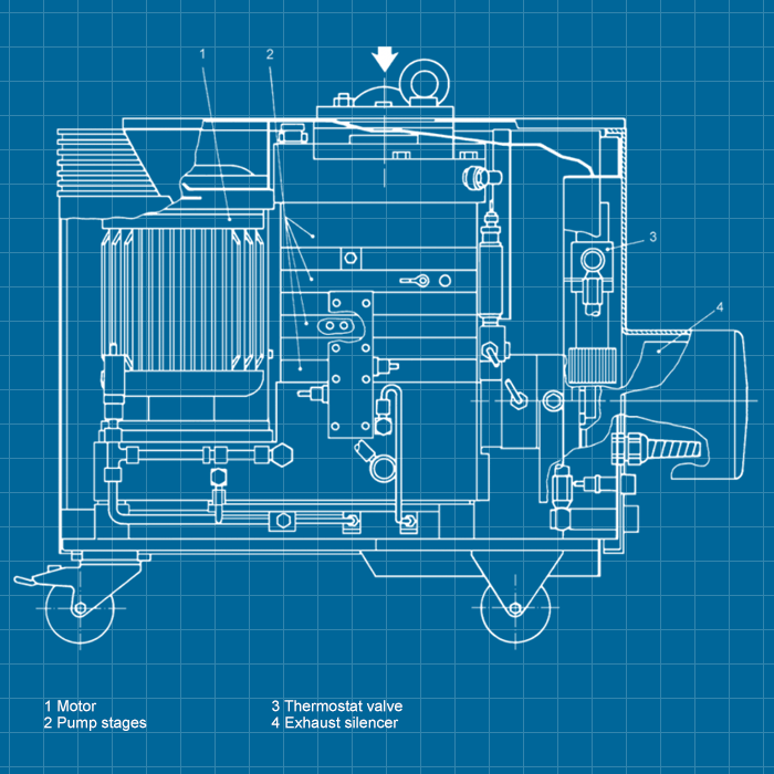 Leybold DV 100P - SERVICE