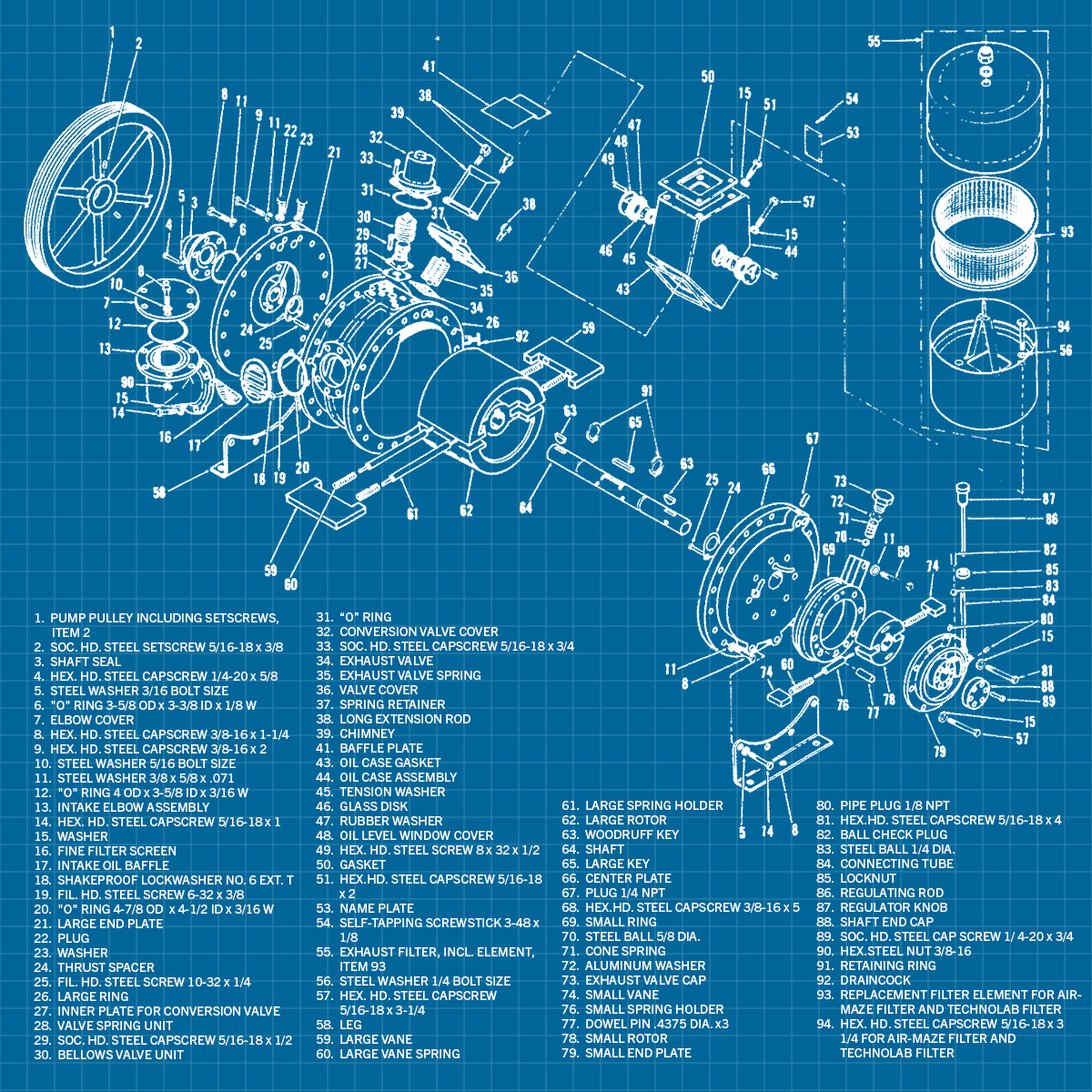 Welch DuoSeal 1375 - SERVICE