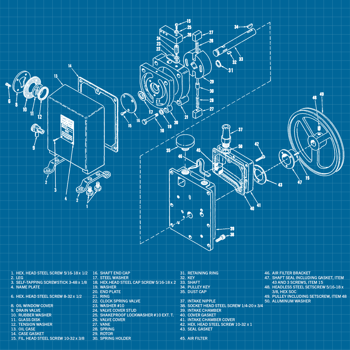 Welch DuoSeal 1399 - SERVICE