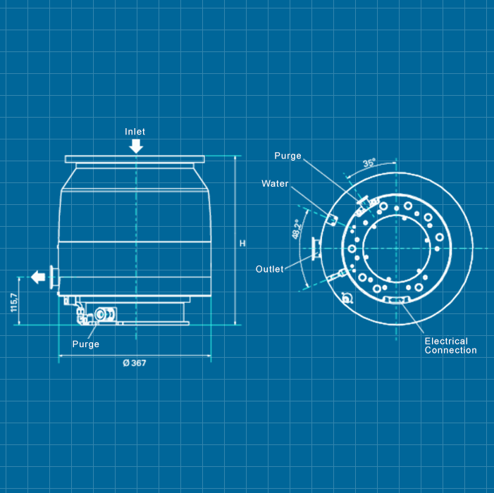 Adixen Alcatel ATH 2800 M - SERVICE