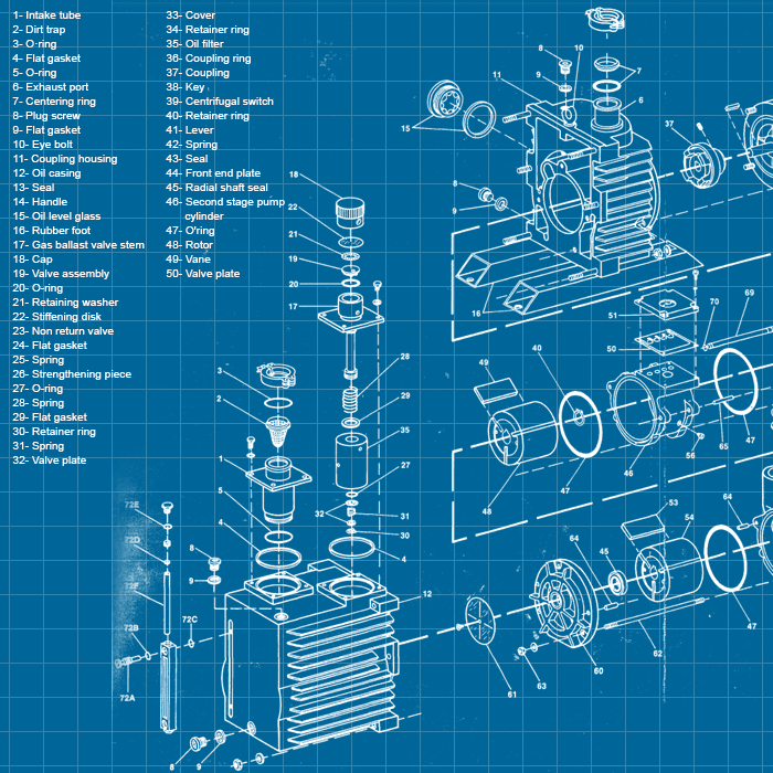 Leybold D8A / D8AC - SERVICE