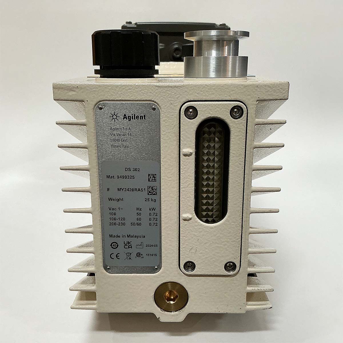 Agilent Varian DS 302 Rotary Vane Vacuum Pump - REBUILT