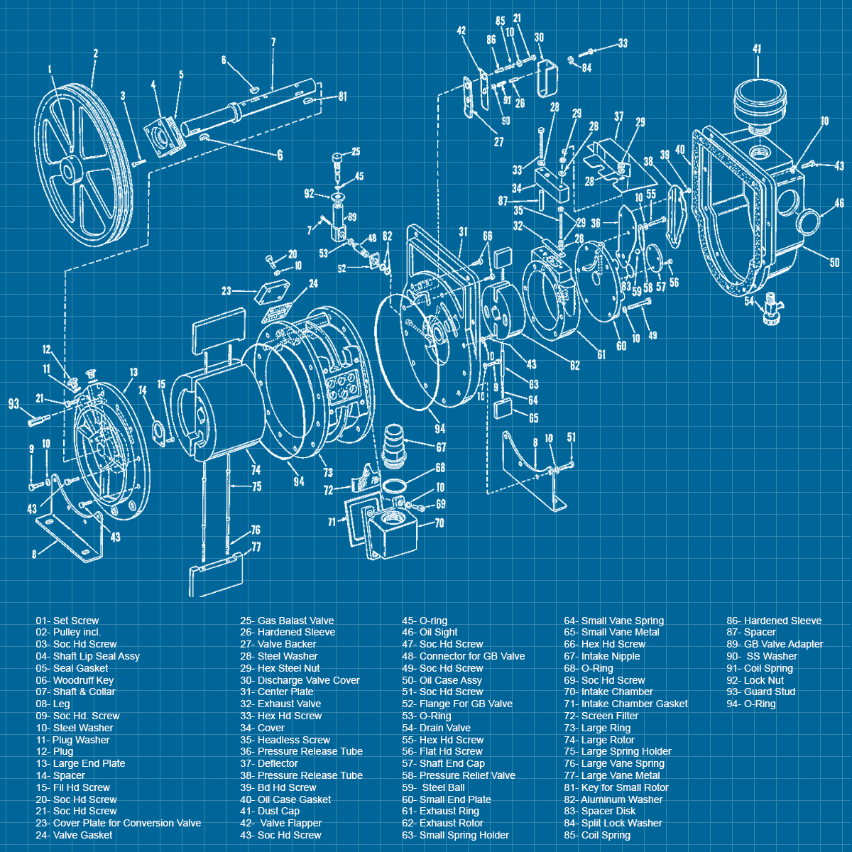 Welch DuoSeal 1374 - SERVICE