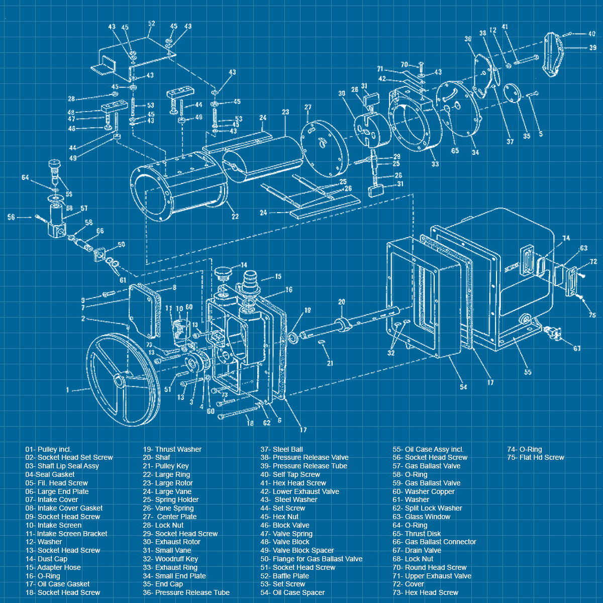 Welch DuoSeal 1376 - SERVICE