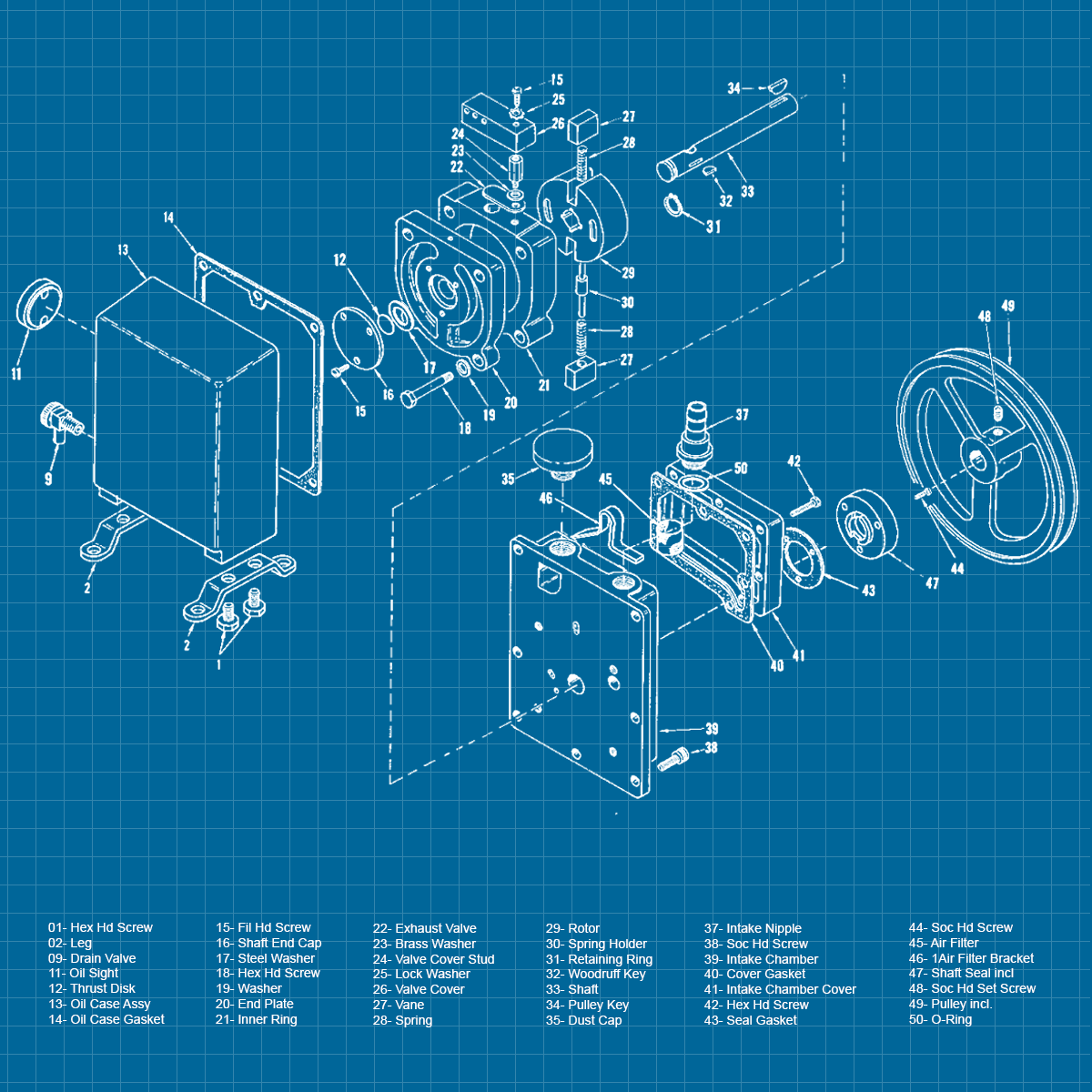 Welch DuoSeal 1398 - SERVICE