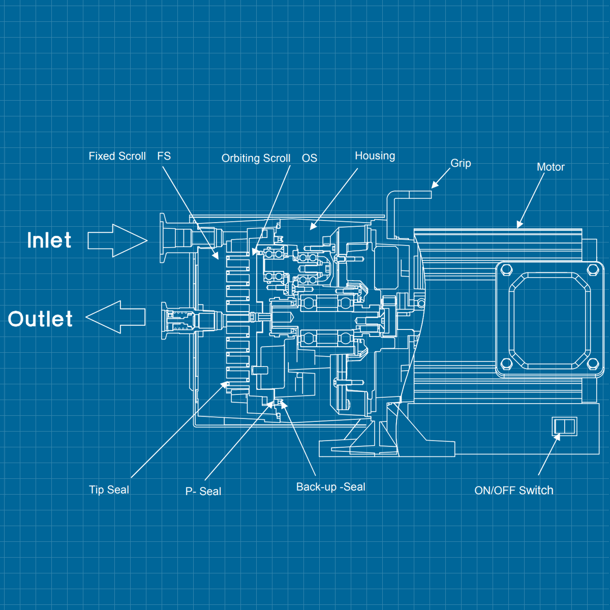 ANEST IWATA DVSL-100C - SERVICE