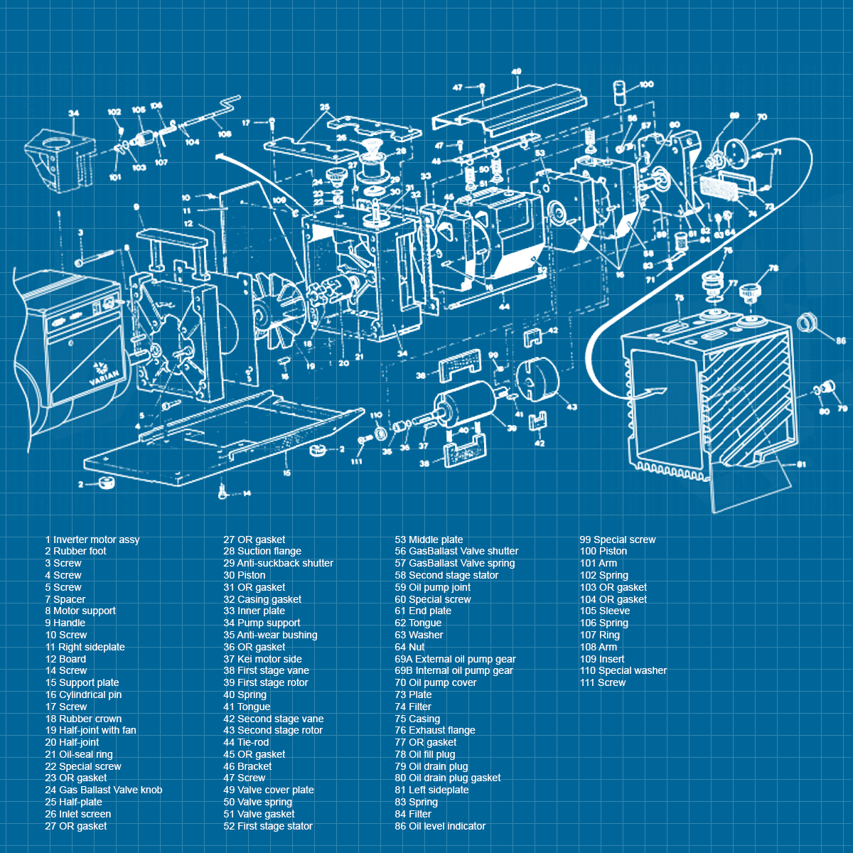 Agilent Varian HS 652 - SERVICE