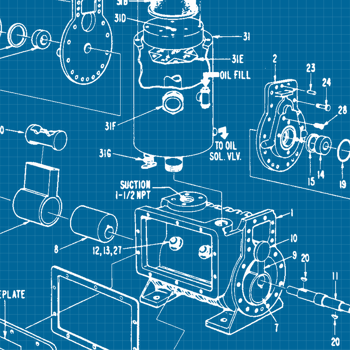 Kinney KD 50 - SERVICE