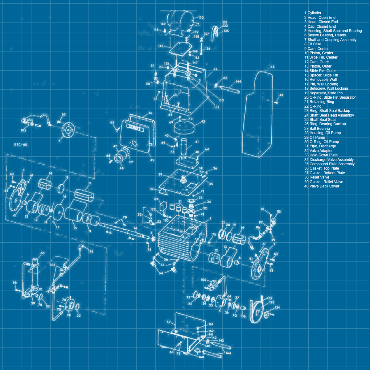 Kinney KTC 90 - SERVICE