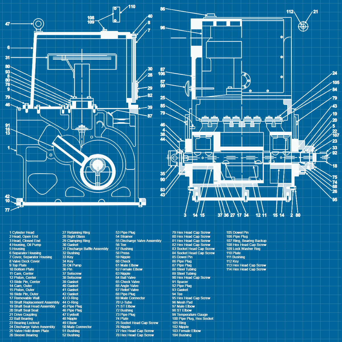 Kinney KT 500D - SERVICE
