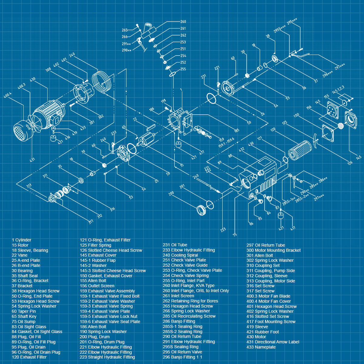 Kinney KVA 12 - SERVICE