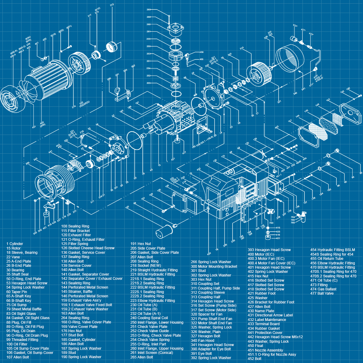 Kinney KVA 160 - SERVICE