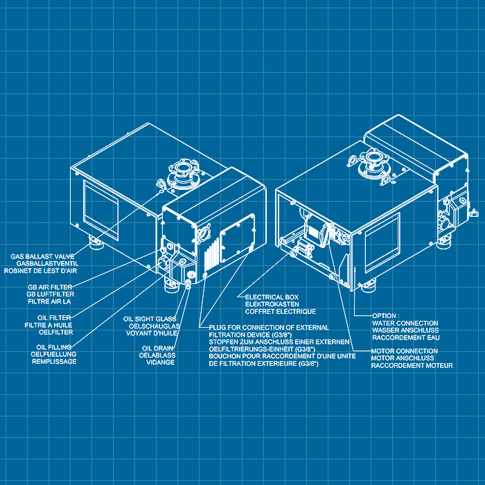 Leybold SV 570 B/BF - SERVICE