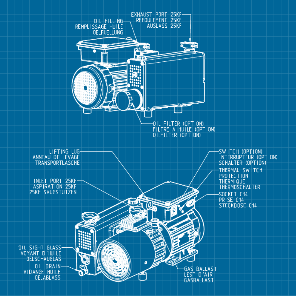Leybold NEO D 16 - SERVICE