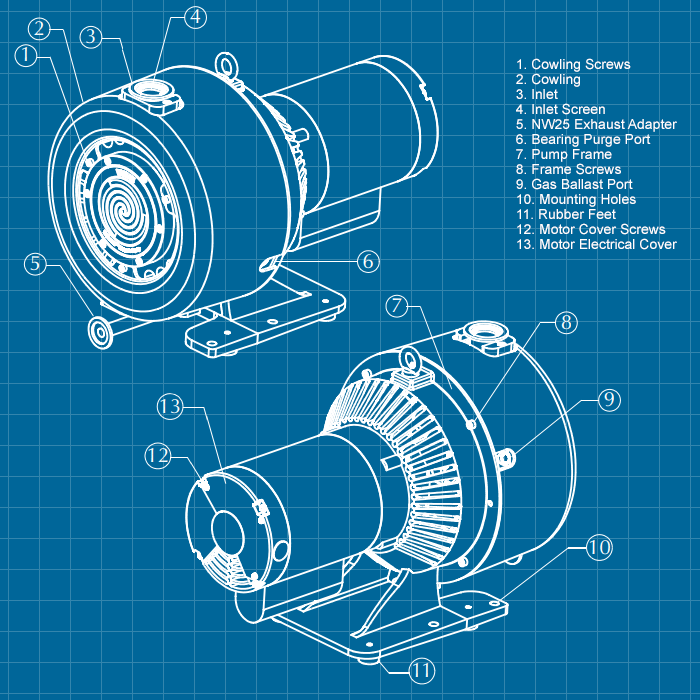 Agilent Varian TriScroll PTS620 - SERVICE
