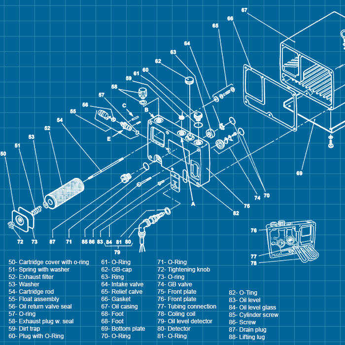 Leybold SV10B - SERVICE