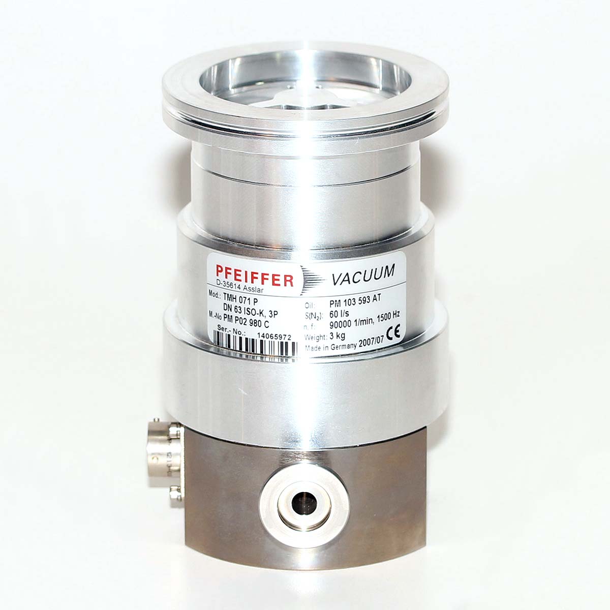 Pfeiffer Vacuum TMH 071 PMP02980C - REBUILT