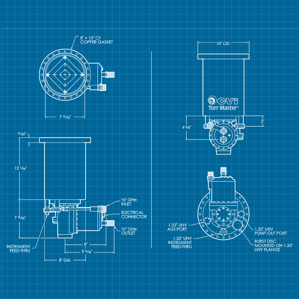 CVI 8" TM150 - SERVICE