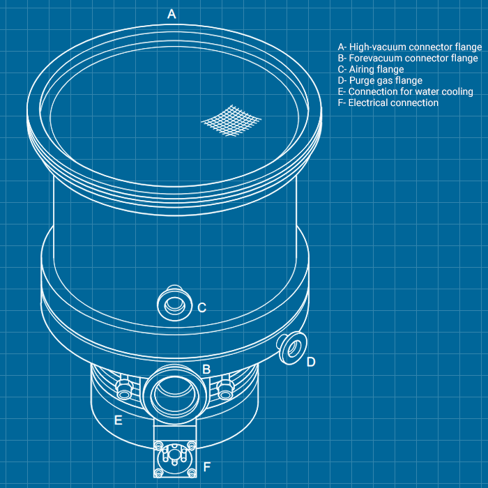 Leybold TMP 600 C - SERVICE