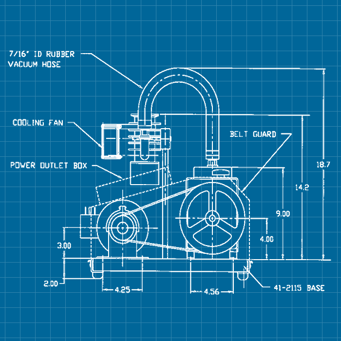 Welch DuoSeal 1392 - SERVICE