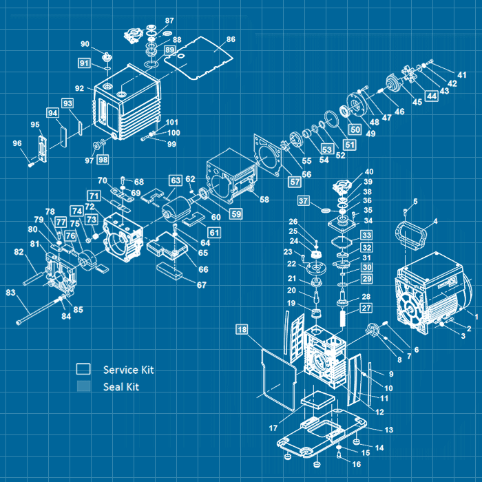 Welch CRVpro 6 - SERVICE