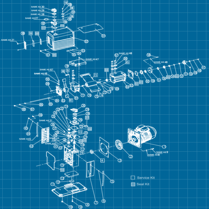 Welch CRVpro 65 - SERVICE