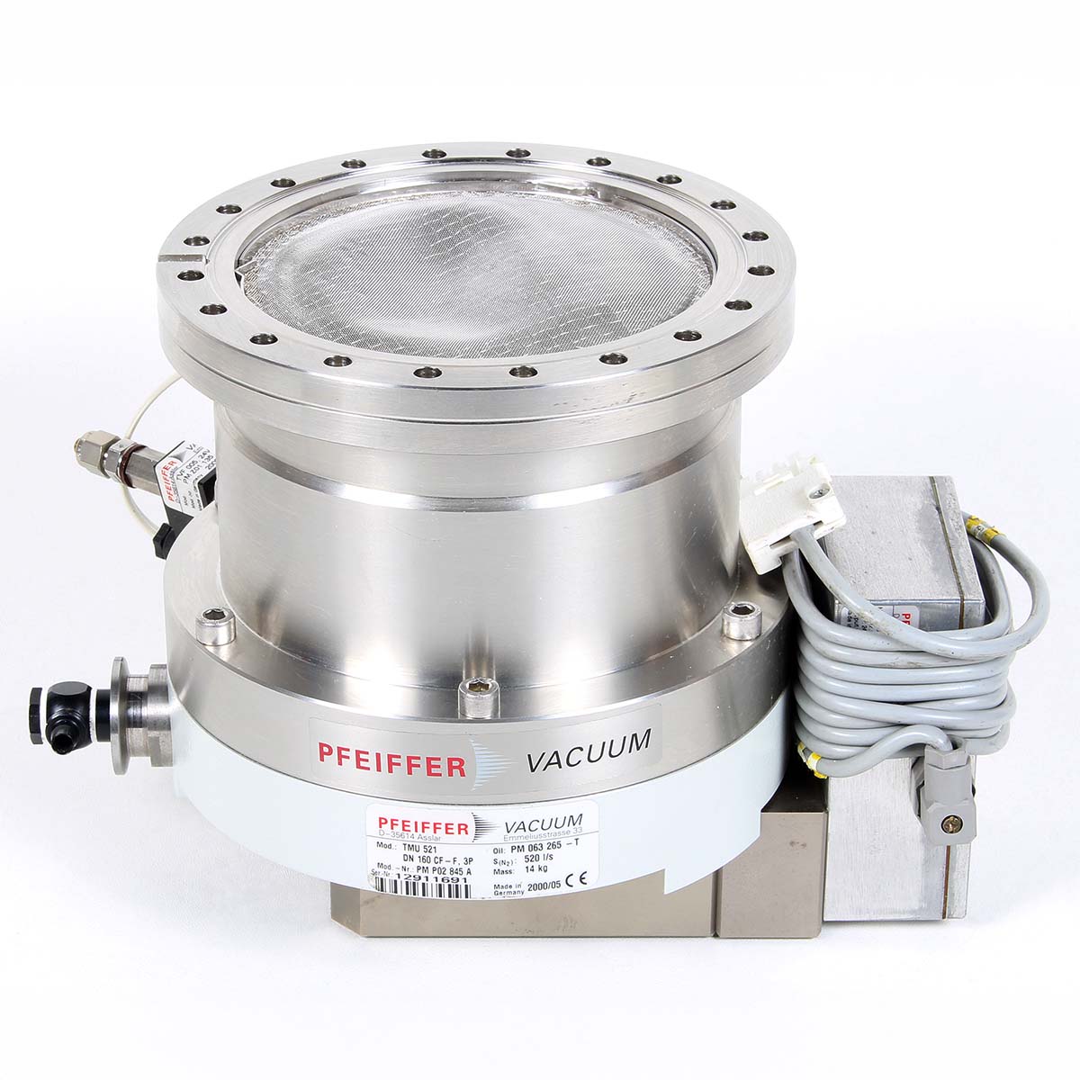 Pfeiffer Vacuum TMU 521 Turbomolecular Pump - REBUILT